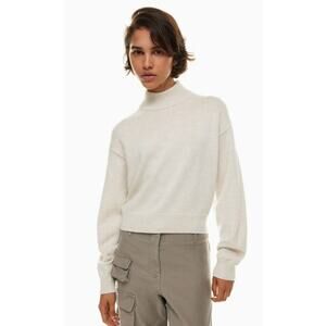 EUC Wilfred Free 100% wool Harper Sweater – Heather Birch – Size M